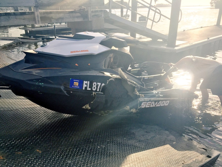 Teen injured in jet ski crash on Anclote River WFTSTV