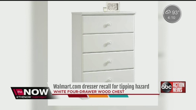 Recall Dresser Sold Through Online Recalled For Ility Recall Dresser Sold Through Online Recalled For Ility Hazard