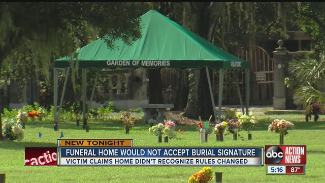 a tampa man says a local cemetery discriminated against him when he went to them in his time of need - Garden Of Memories Tampa a tampa man says a local cemetery discriminated against him when he went to them in his time of need - Garden Of Memories Tampa