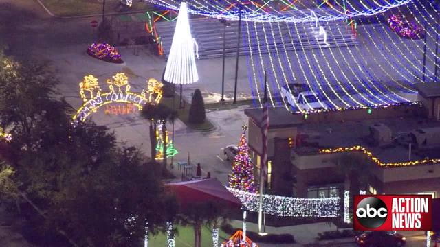 chick fil a christmas light display lights up the night christmas lights tampa
