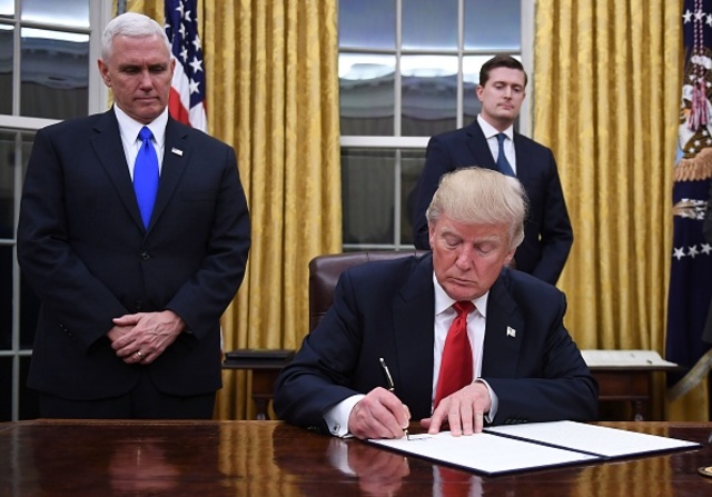 Ethics group lawsuit says Trump is violating Constitution