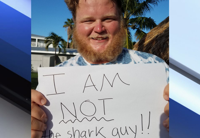People sending hate mail about shark dragging video to the wrong person