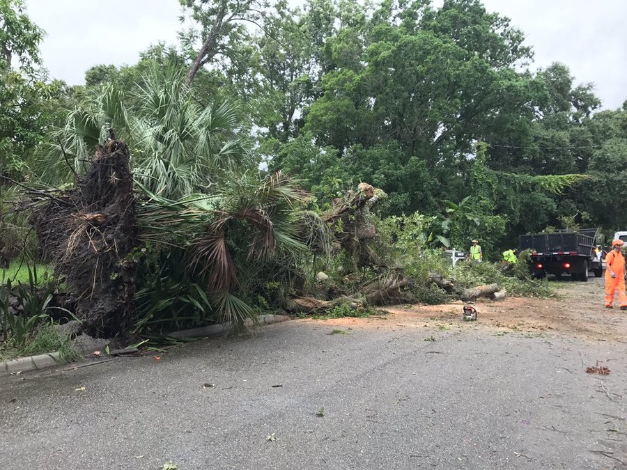 GALLERY Flooding and damage caused by Tropical Storm Emily Gallery
