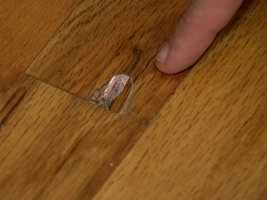 Repairing Damaged Hardwood Floors House Calls With James Tully Repairing Damaged Hardwood Floors House Calls With James Tully Abcactionnews Com Wfts Tv