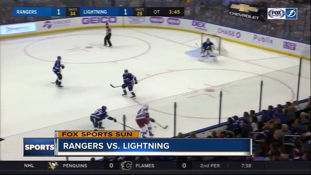 j t miller scores in overtime new york rangers beat tampa bay