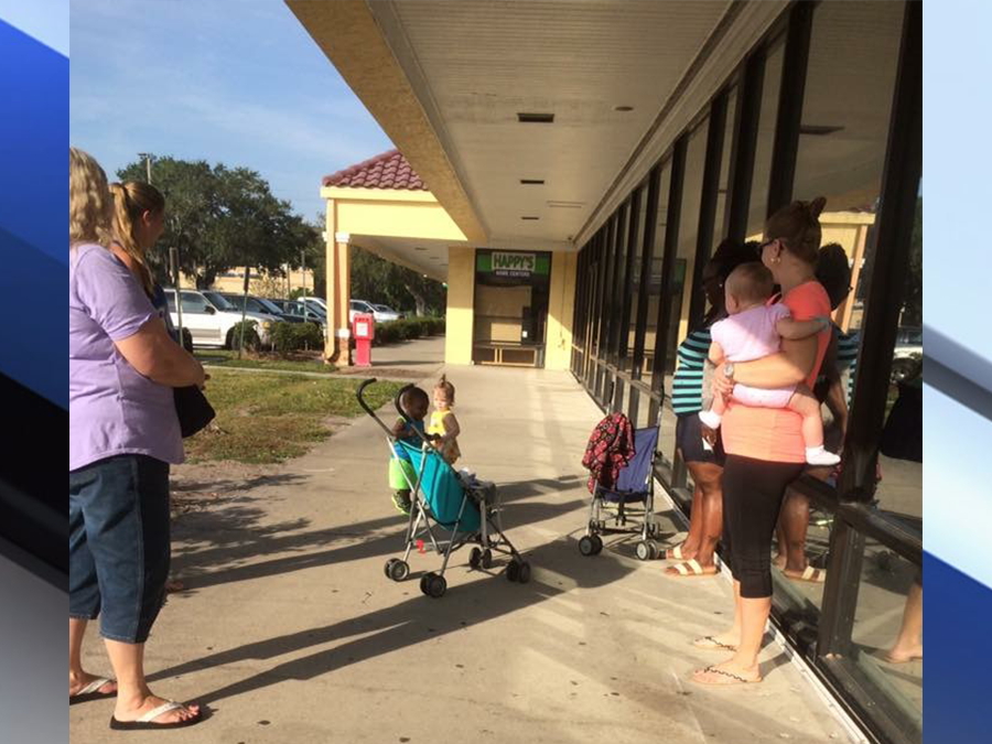 Moms With Small Children Asked To Wait Outside Plant City DMV Office 