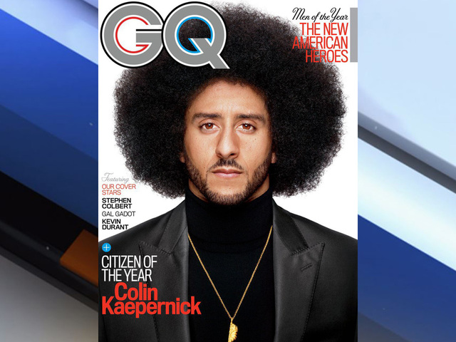 Colin Kaepernick named Citizen of the Year by GQ Magazine