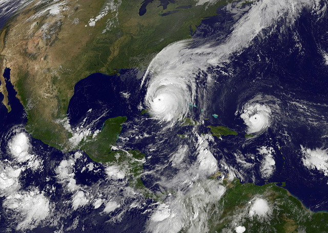 Satellite images from the 2017 Hurricane season