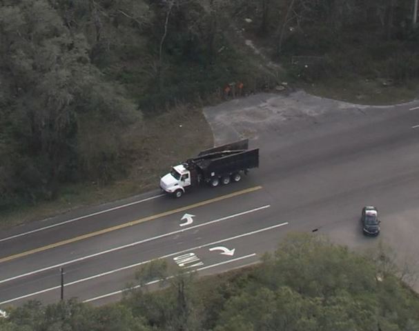 Man fatally struck by dump truck in Hillsborough County