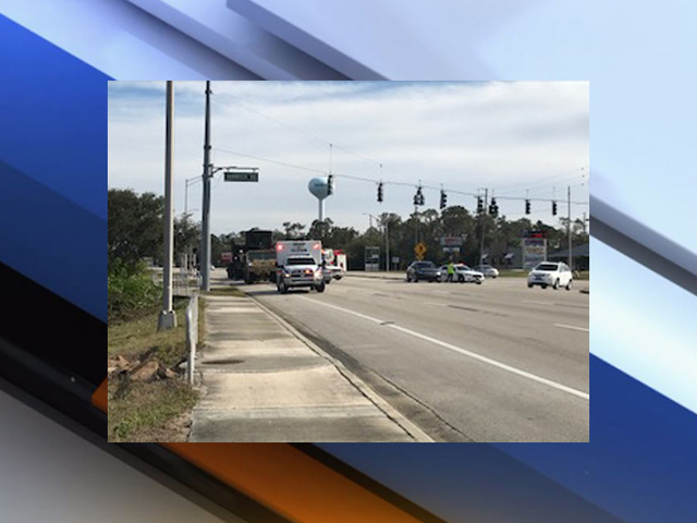 1 killed, 5 hurt when Florida National Guard vehicles crash