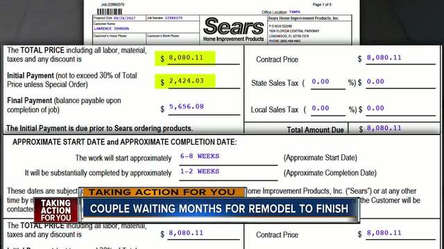 Couple Takes On Sears In An Effort To Get Bathroom Remodel They Paid Interesting Bathroom Remodel Contract Couple Takes On Sears In An Effort To Get Bathroom Remodel They Paid Interesting Bathroom Remodel Contract