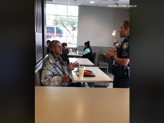 Man reportedly kicked out of McDonald's after buying homeless man food