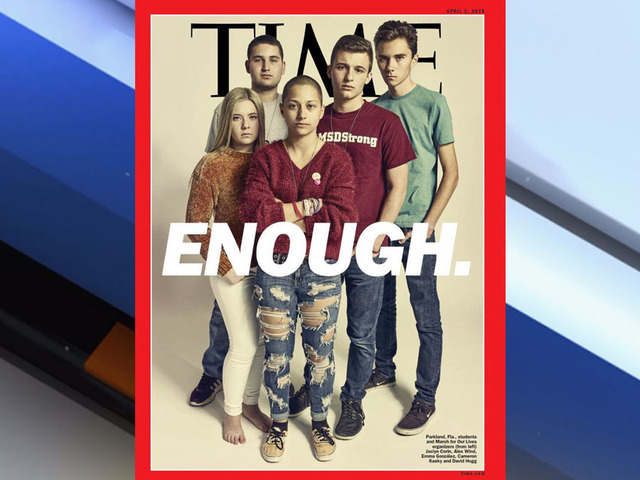 Parkland students featured on the cover of Time magazine