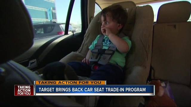 Target\'s car seat trade-in event is back; Recycle an old car seat ... Target\'s car seat trade-in event is back; Recycle an old car seat ...
