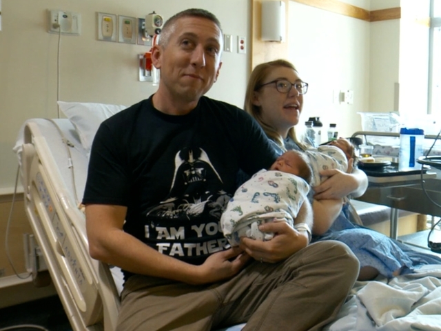 Twins born on 'Star Wars' Day given middle names of Luke and Leia