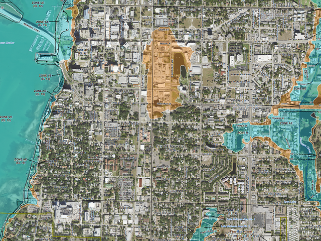 Pinellas County Flood Zone Map 2020 Fema Releases New Flood Maps For Pinellas Co.