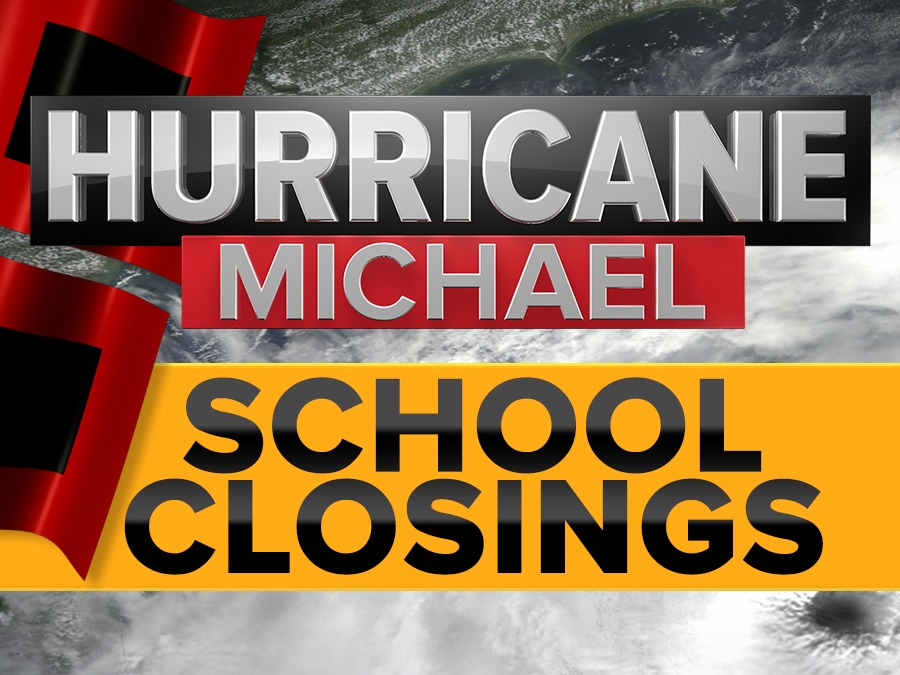 Official List School Closings Due To Hurricane Michael Abcactionnews Com Wfts Tv Official List School Closings Due To Hurricane Michael Abcactionnews Com Wfts Tv