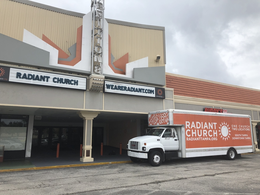 Tampa church opens its doors for donations for Panhandle victims affected by Hur...